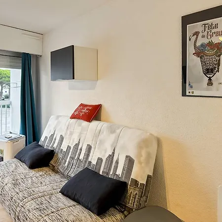 Daire Studio Renove 4 Pers, Terrasse, 5min Plage - Fr-1-717-76